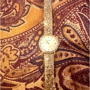 Kate Spade gold sequin band ladies watch